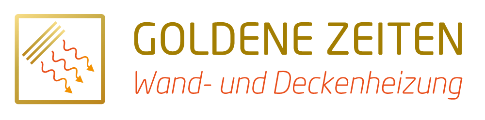 Logo: Wand- und Deckenheizungen, Goldene Zeiten, Osnabrück